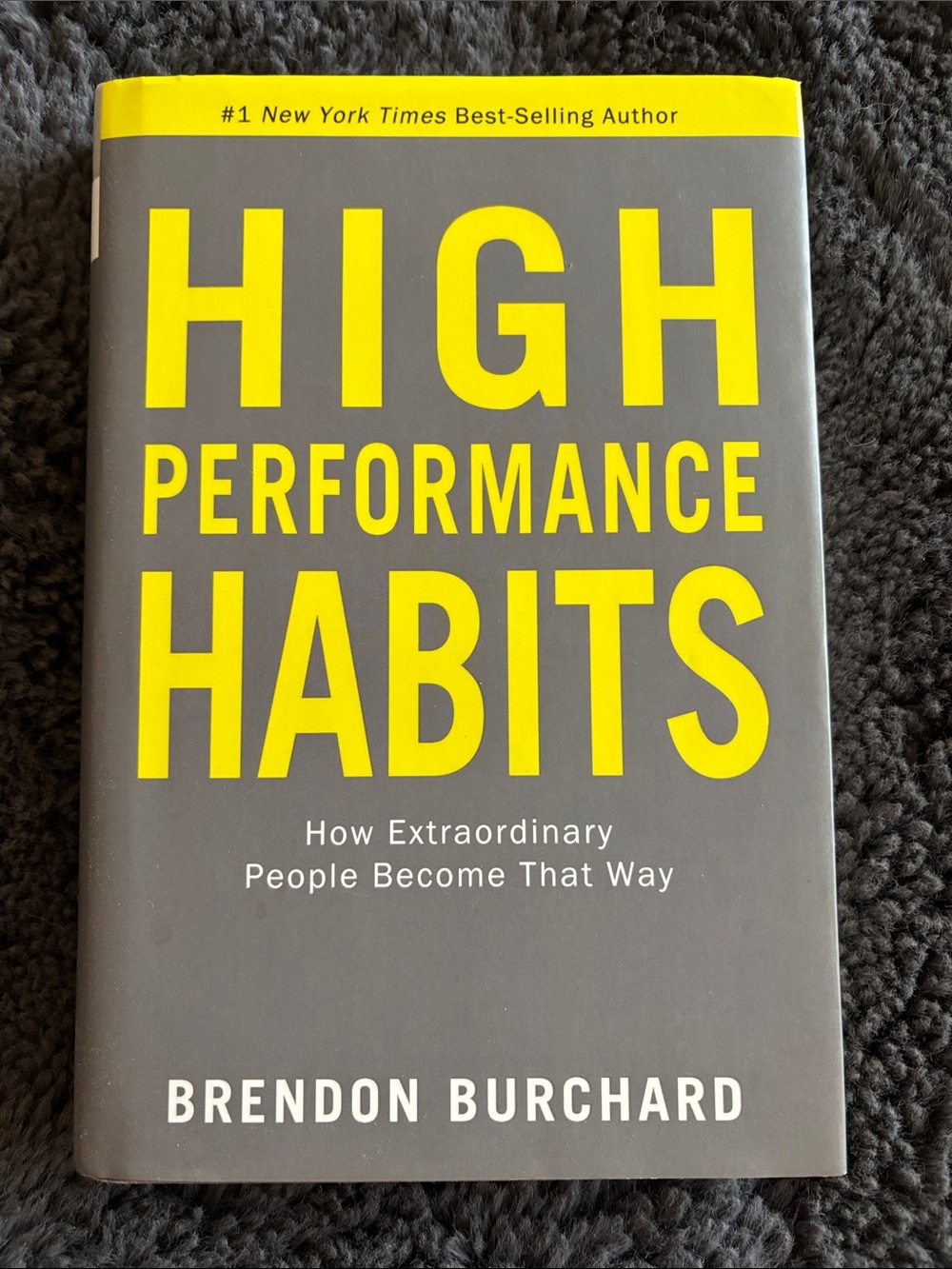 High Performance Habits